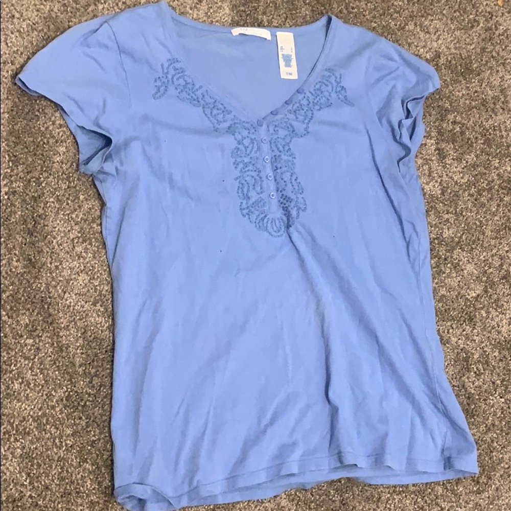 Blue blouse